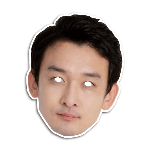 顔写真切り抜きの形状についてパターン1