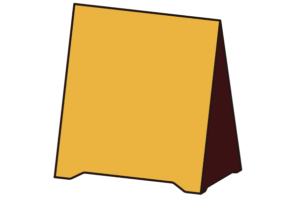 テーブルテント型 組立図