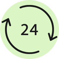 24時間注文受付